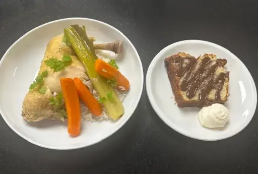 Plat du jour + dessert